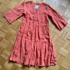 Part Two Linen Dress 🧡